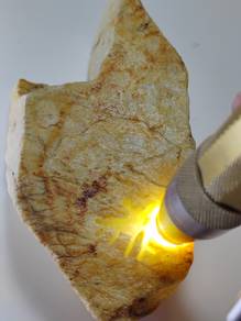 Ice White Type A Natural Jadeite Jade Rough Stone