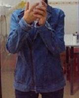 B007 STYLISH DENIM ZIPPER JEANS RiDER JACKET