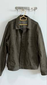 UNIQLO :C Denim Trucker Jacket – Olive | Men M