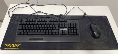 Armaggeddon keyboard mouse set 2nd hand