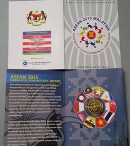 Malaysia Asean Coin card 2015