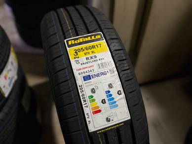 Tayar Baru 205 60 17 Rotalla Enjoyland RX9 2026