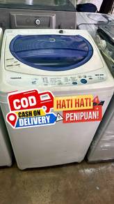Auto Top Basuh 7.2kg Mesin Washing Machine Toshiba