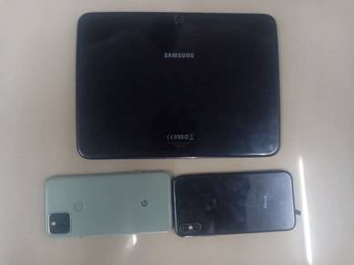 faulty iphone xs,pixel 5 and Samsung tab 
