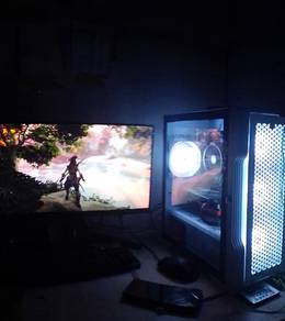 pc full set rtx 2060 super 8 gb + cpu ryzen 5 5500