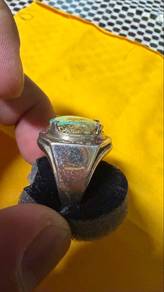 cincin fairuz biru kehijauan