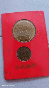 Singapore souvenir coin