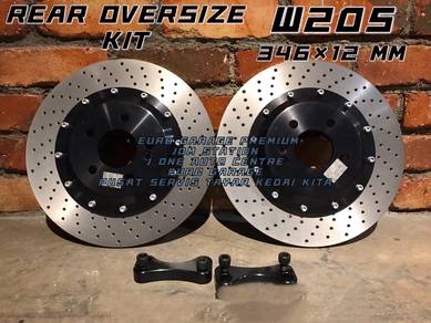 Rear oversi kit 346mm for mercedes w205