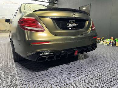 Mercedes W213 Brabus Diffuser Led Bumper Bodykit