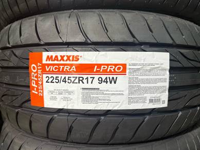 225/45/17 Maxxis Victra I-Pro Tyre 2026 Tayar