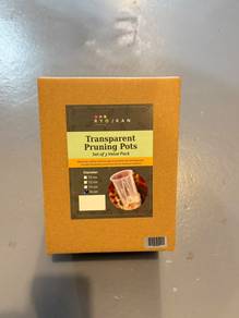 Transparent Pruning Pots - Set of 3 Value Pack