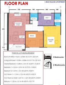 Apartment For Sale in I-MAS Apartment