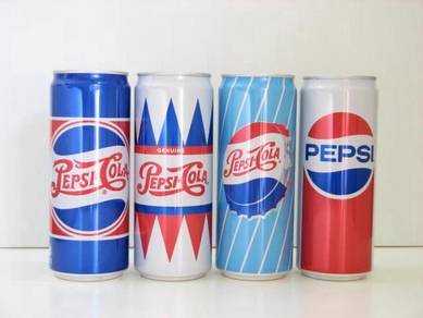 Pepsi Cola Vintage Logo Limited Edtion Can