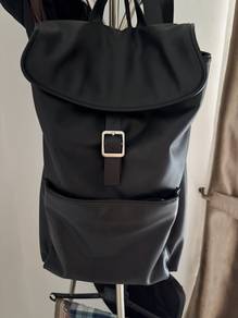 ZARA leather backpack