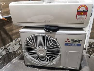 1hp Aircond Mitsubishi