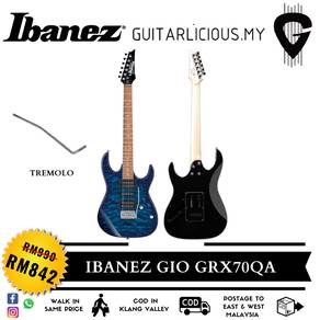 Ibanez GIO GRX70QA (HSH) Electric Guitar Blueburst