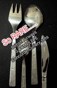 Rare & So Iconic - Complete 4pc cutlery sets from