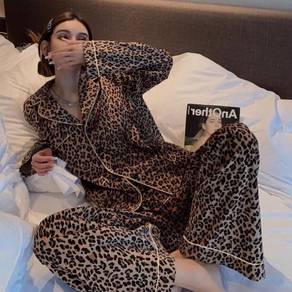 leopard sleepwear