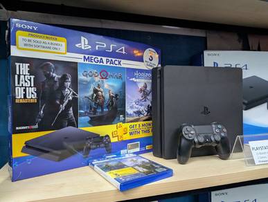 MySet [Ver 10.50] 1TB PS4 Slim Like New w Games