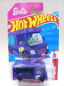 Hot Wheels Barbie Dream Camper Purple Diecast Van