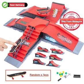 Fingerboard Skateboard Tech Deck Scene Venue Combi
