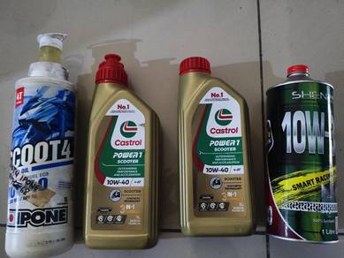 Scooter Oil 10w 40/10w 30 (Not full volume)