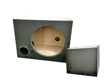 12'' round 3/4'' - tick single woofer box (pvc)