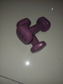 Purple 1.5 kg dumbells
