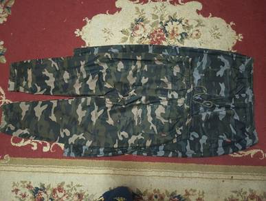 seluar camo 