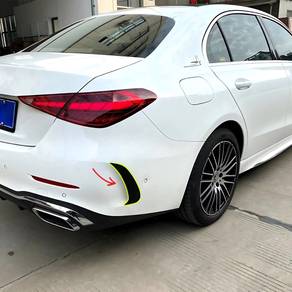 W206 AMG / C63 Rear Bumper Canard Bodykit C Class