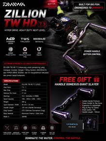 Daiwa Zillion HD 7.3