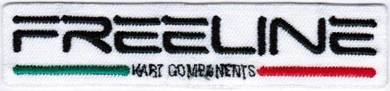 BIREL Art FreeLine Kart Components WHITE Car Patch