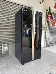 Hitachi 4doors fridge refrigerator peti sejuk