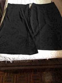 Ladies Long Skirts (Lined) - Set of 2