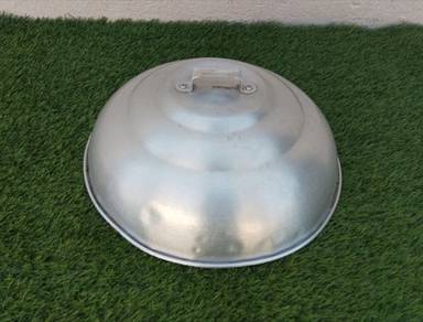 B974 Penutup Kuali 35 cm Aluminium Wok Cover