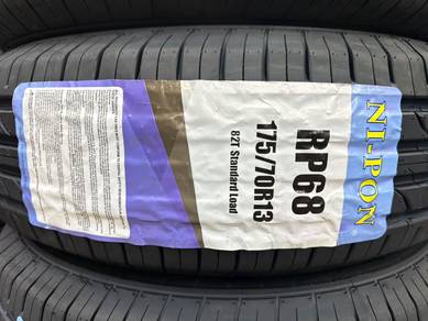 175/70/13 NI-PON RP68 Tyre 2026 Tayar