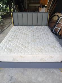 set katil queen jenis moden skali tilam 