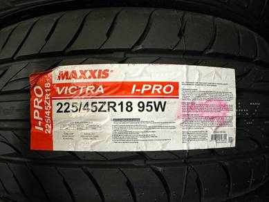 225/45/18 Maxxis Victra I-Pro Tyre 2026 Tayar