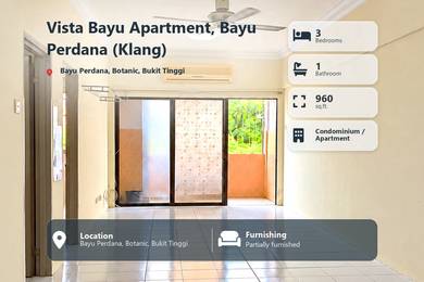 Apartment For Sale in Vista Bayu (Klang)
