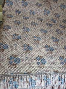 cotton queen size bed cover 