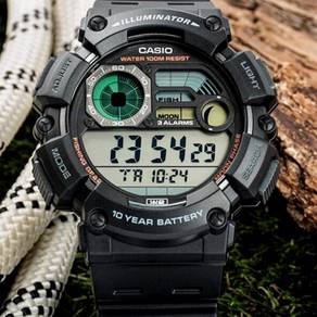 Watch - Casio Fishing Gear WS1500-1 - ORIGINAL