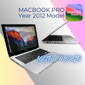 MacBookPro 2012 i5-16GB RAM-480GB SSD OS.14 SONOMA