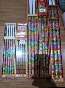 Free 1 umbrella! 5 packs of rainbow josssticks