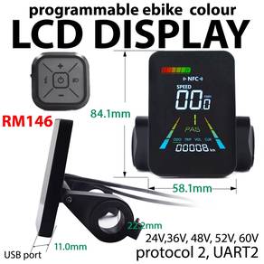 ebike COLOR LCD DISPLAY electric bicycle scooter