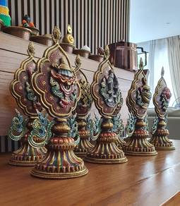 Authentic Nepal Handcrafted 8 Auspicious Symbols 