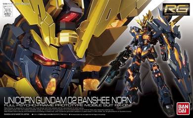 Bandai 1/144 RG Unicorn Gundam Banshee Norn