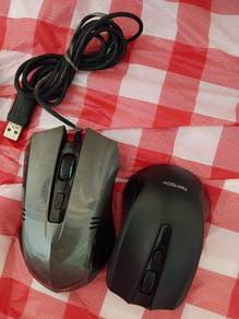 wireless and usb mouse