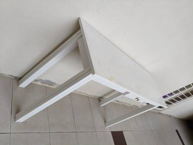 White Console Table with Drawer