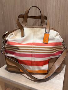 Authentic Coach Canvas Tote Bag, Preloved Like New