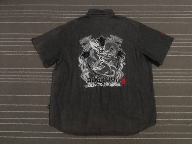 Dog Town skateboards black dragon emboidry XXL
